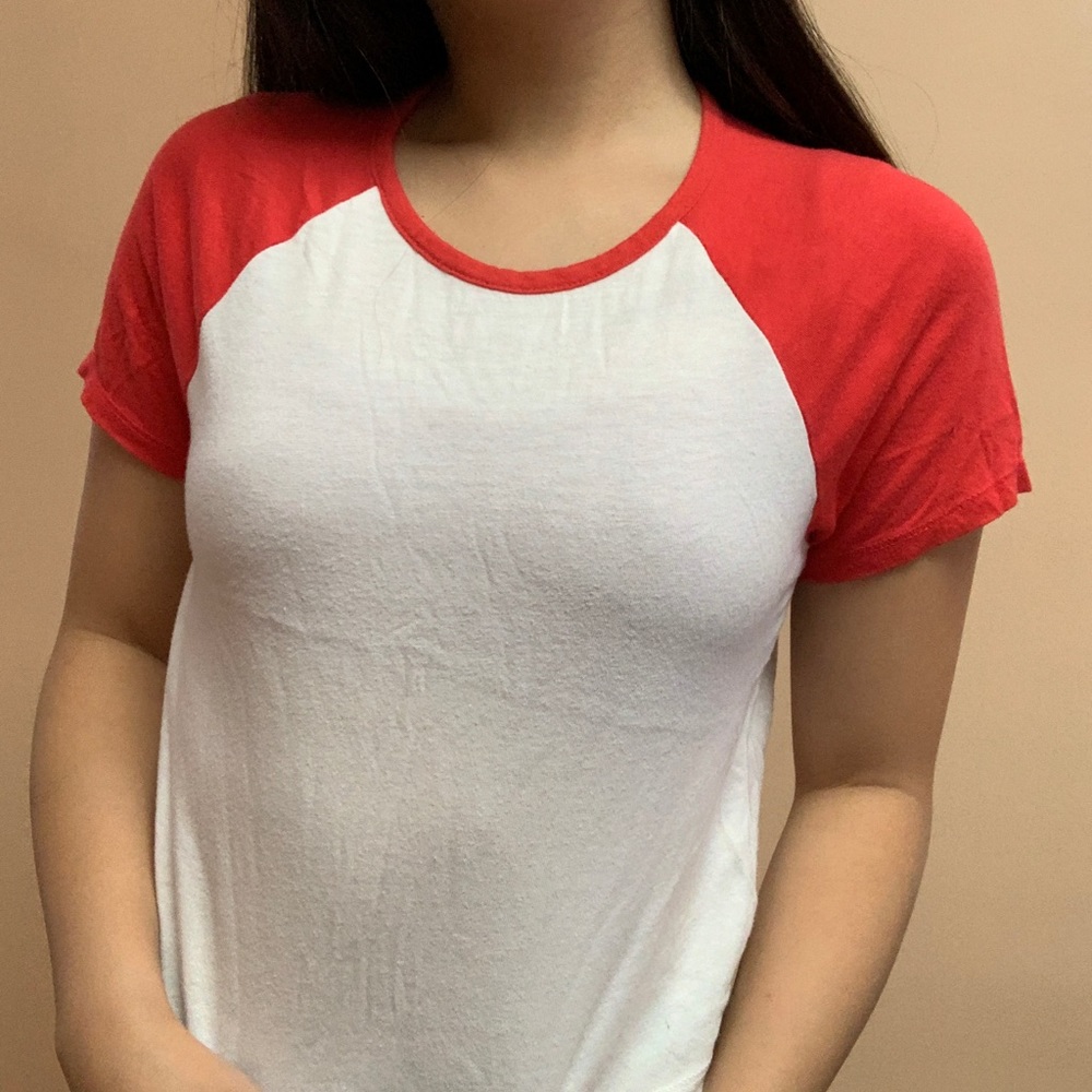 pacsun cropped tee
